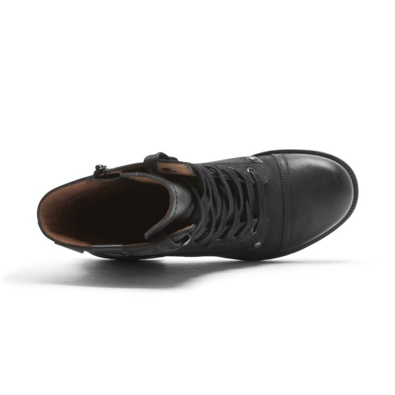 BOTA ROCKPORT COBB HILL BRUNSWICK FEMININA - IMPERMEÁVEL - PRETA