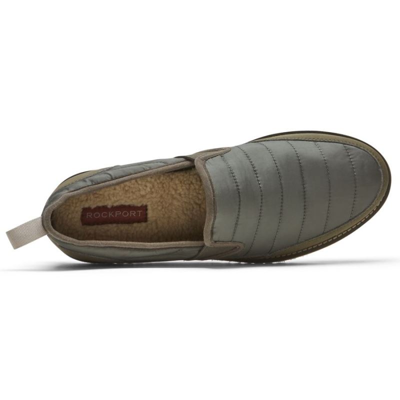 ROCKPORT AXELROD QUILTED SLIP-ON MASCULINO - VERDE