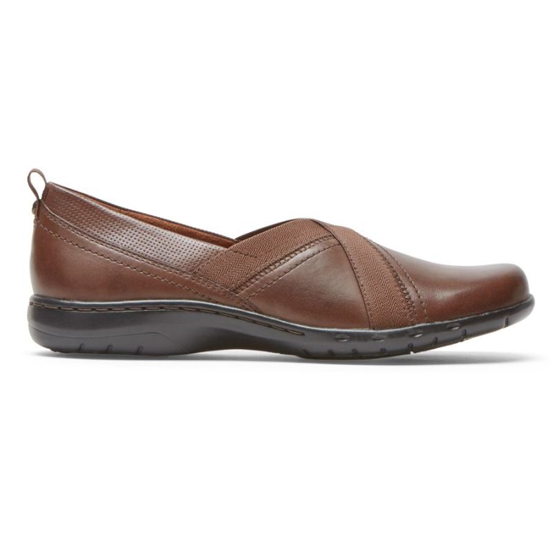 TÊNIS ROCKPORT COBB HILL PENFIELD SLIP-ON-BARK FEMININO