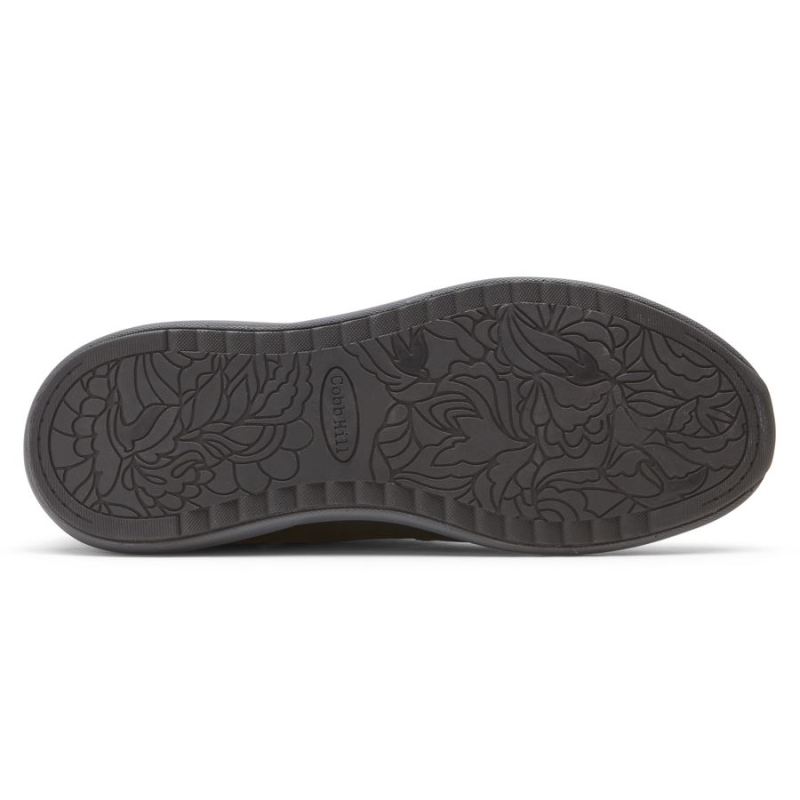 BOTA ROCKPORT FEMININA COBB HILL SKYLAR COM ZÍPER - À PROVA D'ÁGUA - PRETA