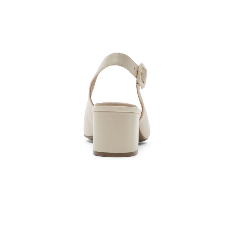 BOLSA ROCKPORT TOTAL MOTION NOELLE FEMININASALTO - BAUNILHA