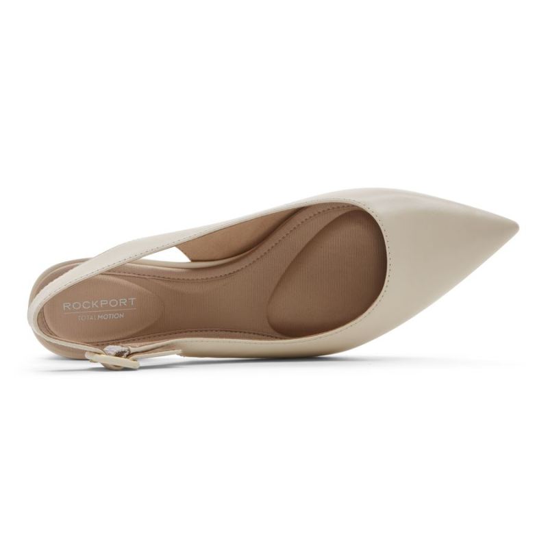 BOLSA ROCKPORT TOTAL MOTION NOELLE FEMININASALTO - BAUNILHA