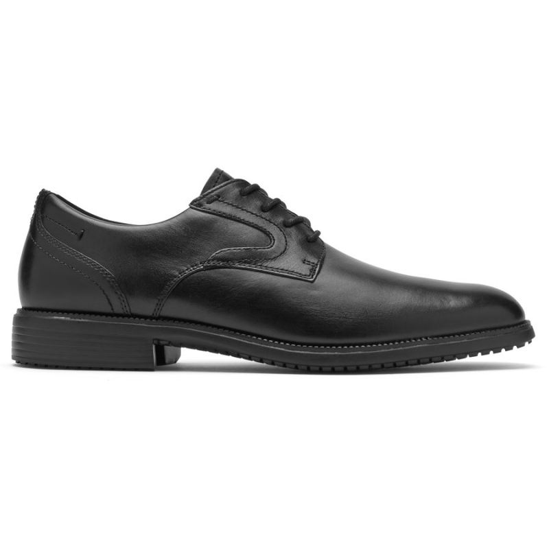 BOTA ROCKPORT TOTAL MOTION DRESSPORT MASCULINA BICO LISA OXFORD - PRETA