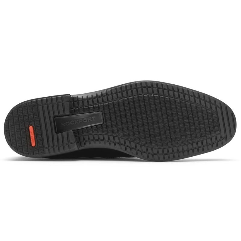 BOTA ROCKPORT TOTAL MOTION DRESSPORT MASCULINA BICO LISA OXFORD - PRETA