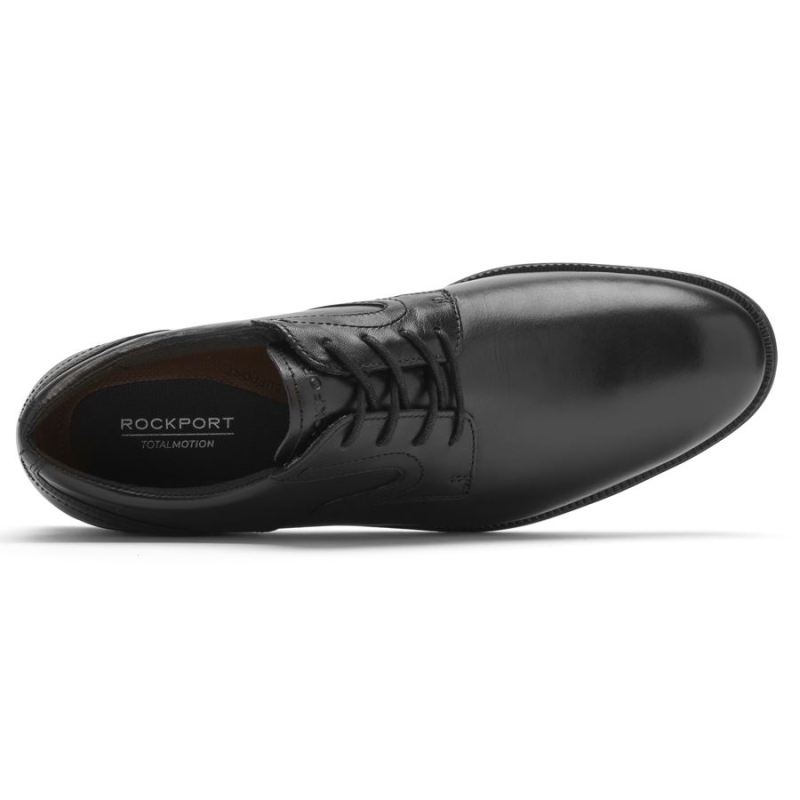 BOTA ROCKPORT TOTAL MOTION DRESSPORT MASCULINA BICO LISA OXFORD - PRETA