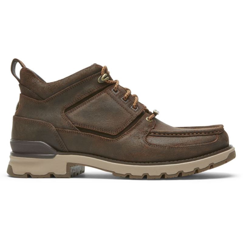 BOTA MASCULINA ROCKPORT TOTAL MOTION TREK UMBWE - IMPERMEÁVEL - SNUFF
