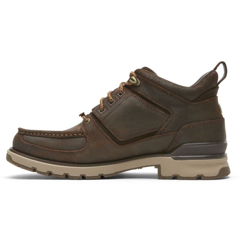 BOTA MASCULINA ROCKPORT TOTAL MOTION TREK UMBWE - IMPERMEÁVEL - SNUFF