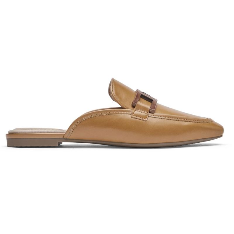 MOCASSINO ROCKPORT TOTAL MOTION LAYLANI SLIDE FEMININO - BEGE