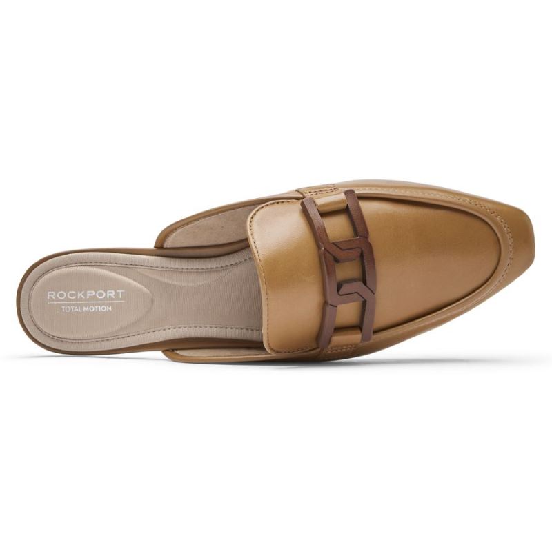MOCASSINO ROCKPORT TOTAL MOTION LAYLANI SLIDE FEMININO - BEGE