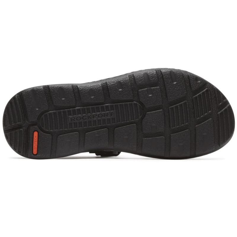 ROCKPORT Darwin Masculino com Tiras Curtas - Marrom IICOURO