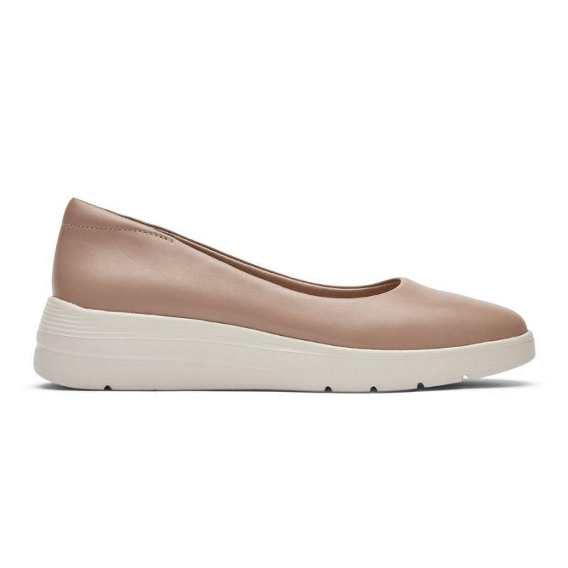 SAPATO ROCKPORT FEMININO TOTAL MOTION LILLIE BALLET - ROSA TOSCANA