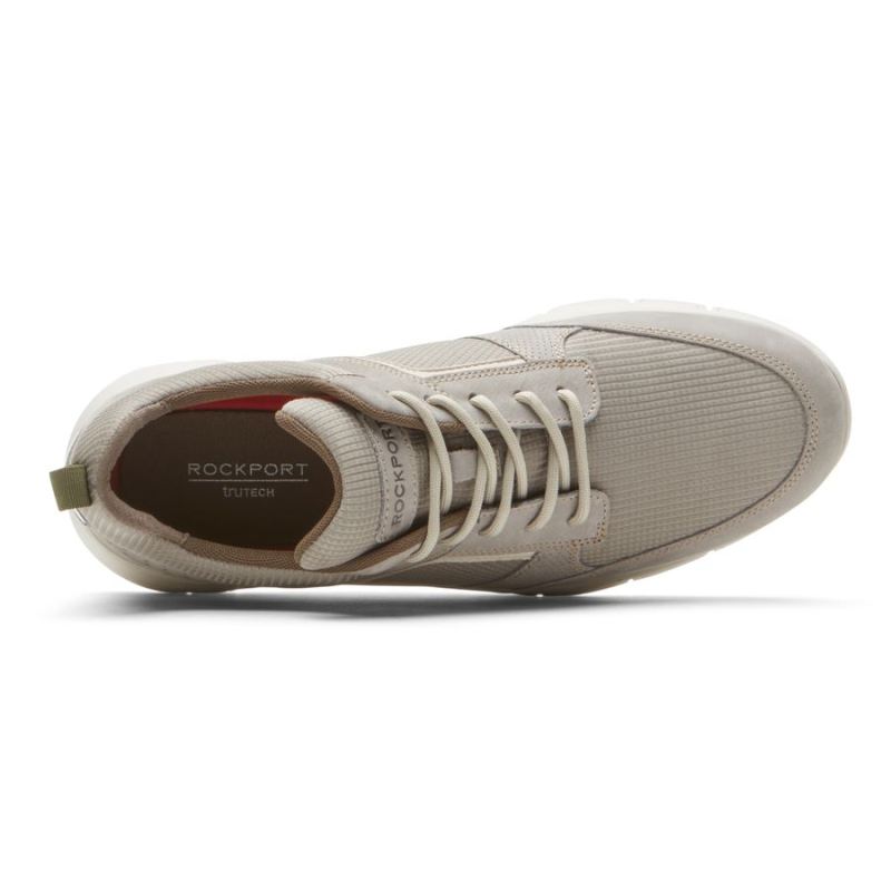 PARA-LAMAS MASCULINO PRIMETIME CASUAL ROCKPORTTÊNIS - STONE MESH/COURO