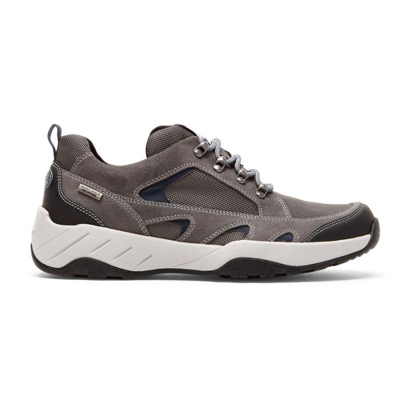 XCS Spruce Peak Trekker Feminino Rockport - À Prova D'Água - Cinza AçoSDE/MESH