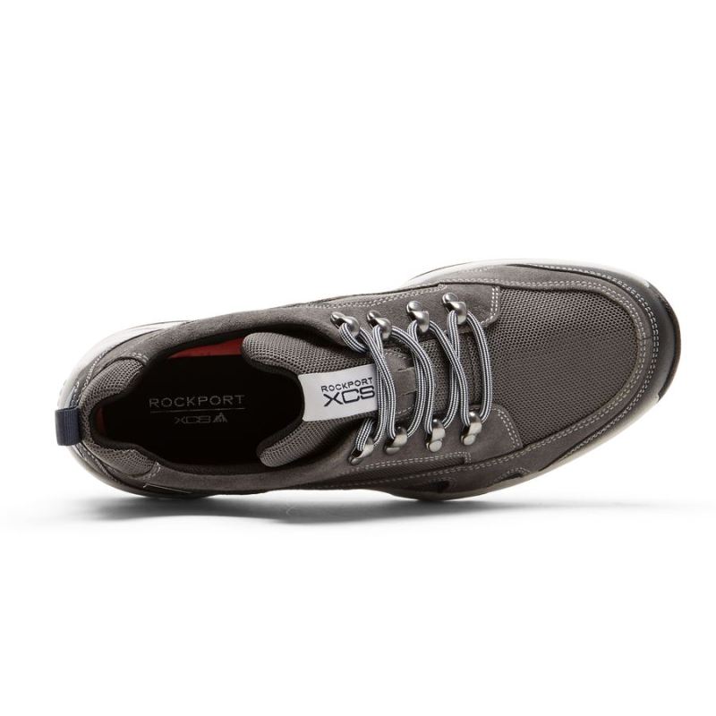 XCS Spruce Peak Trekker Feminino Rockport - À Prova D'Água - Cinza AçoSDE/MESH