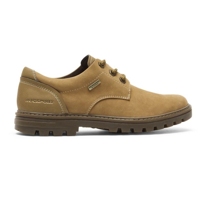 ROCKPORT WEATHER OR NOT OXFORD MASCULINO - IMPERMEÁVEL - NOBUCK TRIGO