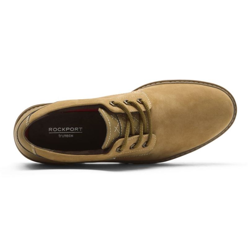 ROCKPORT WEATHER OR NOT OXFORD MASCULINO - IMPERMEÁVEL - NOBUCK TRIGO