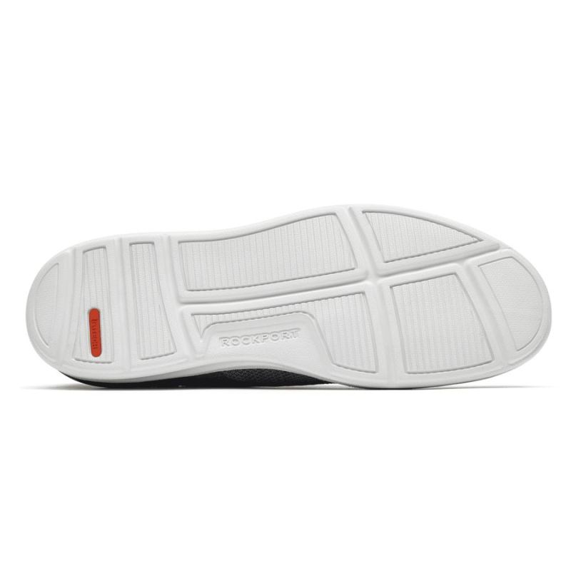 Oxford Masculina Rockport Zaden Biqueira Lisa - Nubuck Estanho/Tela