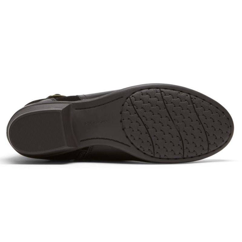 BOTA ROCKPORT FEMININA CARLY COM TIRAS - PRETA