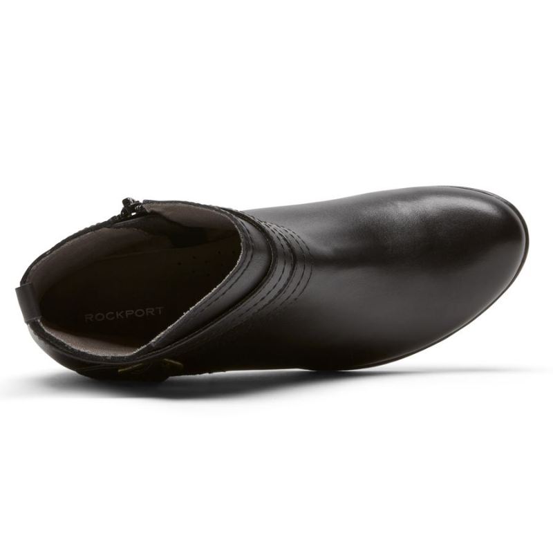 BOTA ROCKPORT FEMININA CARLY COM TIRAS - PRETA