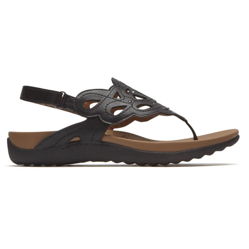 SANDÁLIA ROCKPORT RIDGE SLING - PRETA