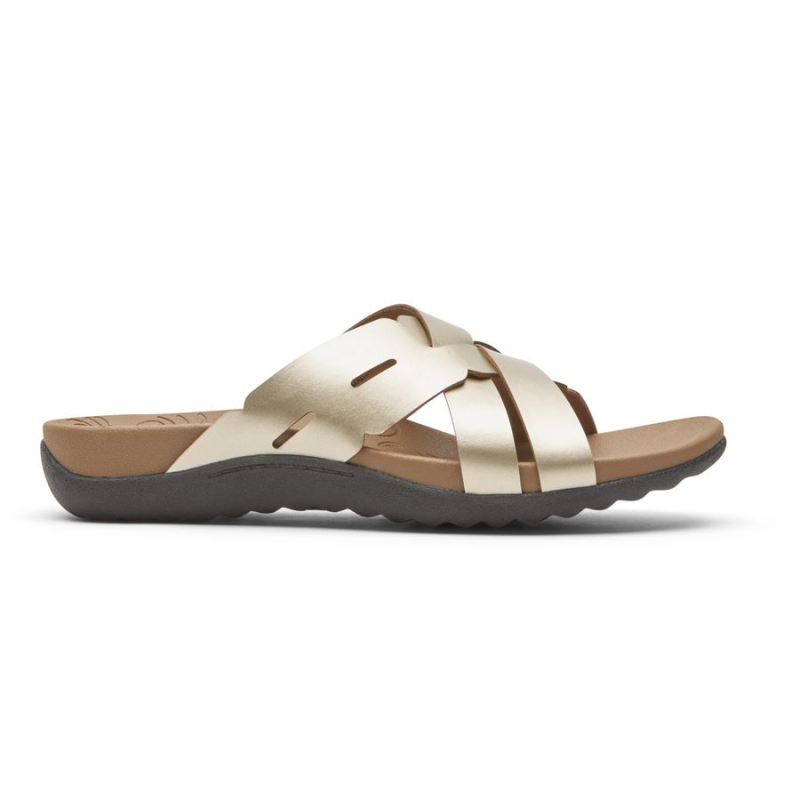 SANDÁLIA ROCKPORT RIDGE WOVEN STARLIGHT FEMININA