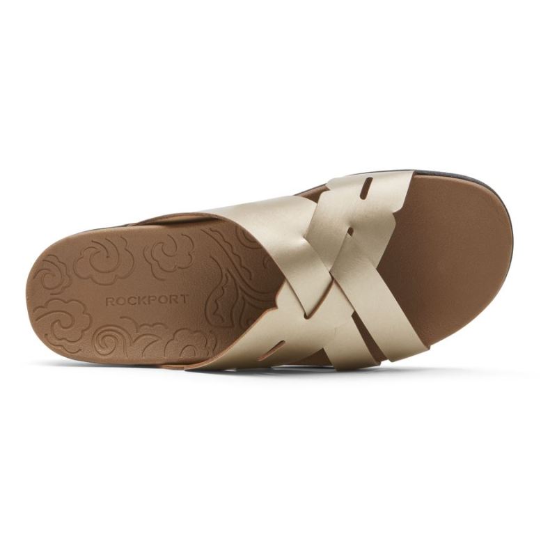 SANDÁLIA ROCKPORT RIDGE WOVEN STARLIGHT FEMININA