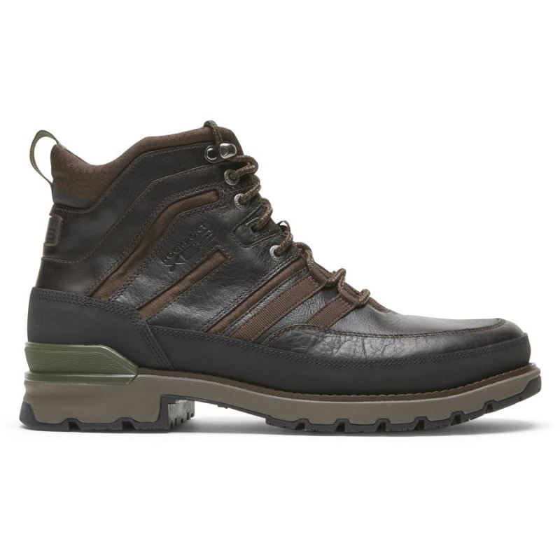 BOTA MASCULINA ROCKPORT TOTAL MOTION TREK MODERN - IMPERMEÁVEL - JAVA