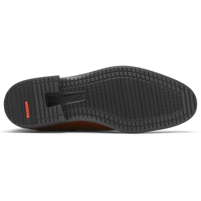 BOTA ROCKPORT TOTAL MOTION DRESSPORT MASCULINA BICO ASA - BEGE