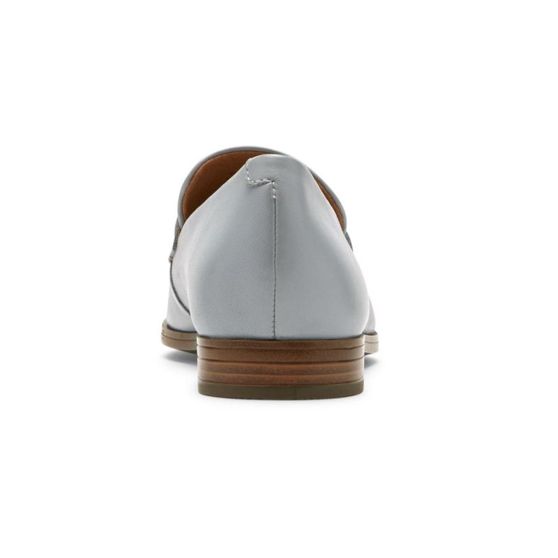 Mocassim Perpetua Classic Penny Feminino - Azul Cambray