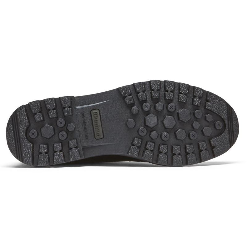 BOTA ROCKPORT MASCULINA STRICKLAND CHUKKA - IMPERMEÁVEL - PRETA COURO/CAMURÇA