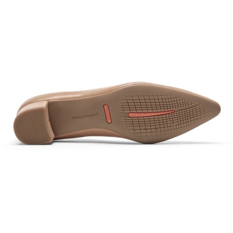 ROCKPORT TOTAL MOTION FEMININO GRACIE SALTO SIMPLES - NATURAL