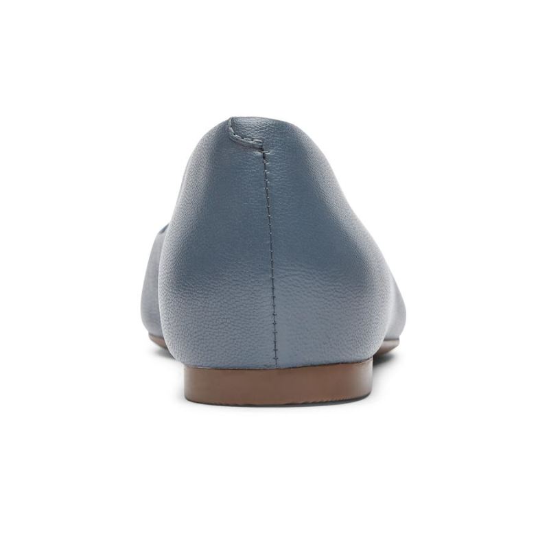 SAPATILHA ROCKPORT TOTAL MOTION LAYLANI PLAIN BALLET FEMININA - AZULARDÓSIA
