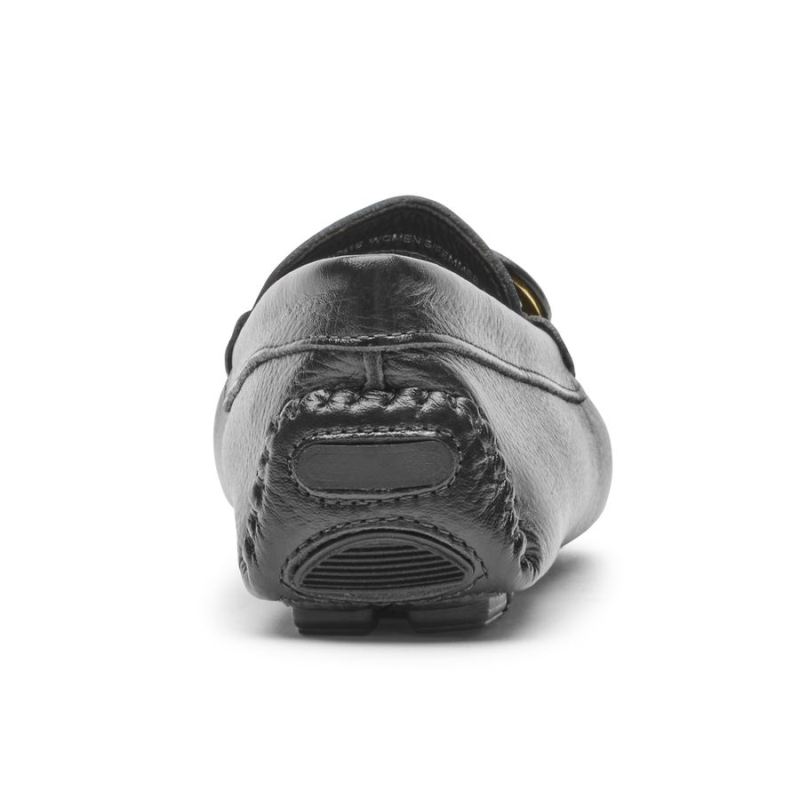 Mocassim Bayview Ring Feminino Rockport - Preto