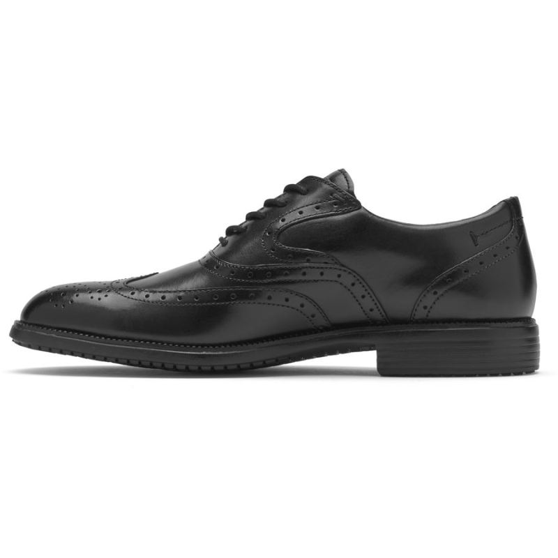 ROCKPORT TOTAL MOTION OFFICE MASCULINO COM BICO LISA PRETO