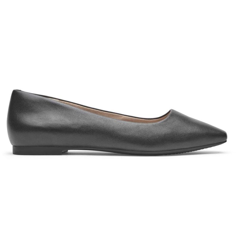 Total Motion Laylani Plain Ballet Flat Feminino - Preto