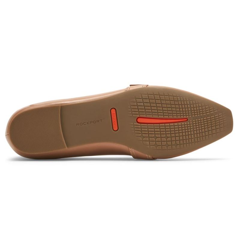 ROCKPORT TOTAL MOTION LAYLANI BUCKLE LOAFER FEMININO - COURO NATURAL