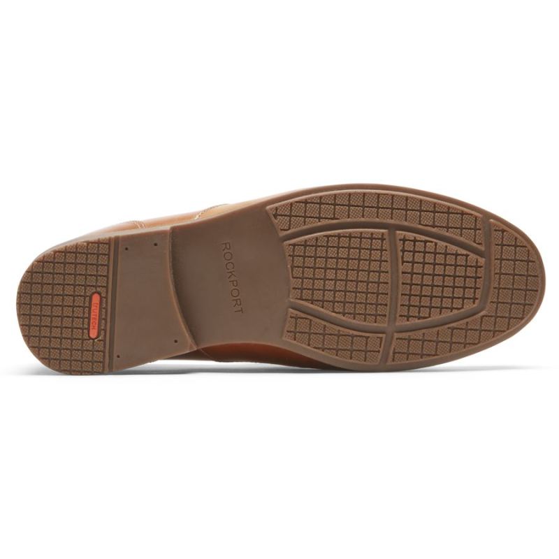 MOCASSINS PRESTON PENNY MASCULINOS ROCKPORT - BEGE