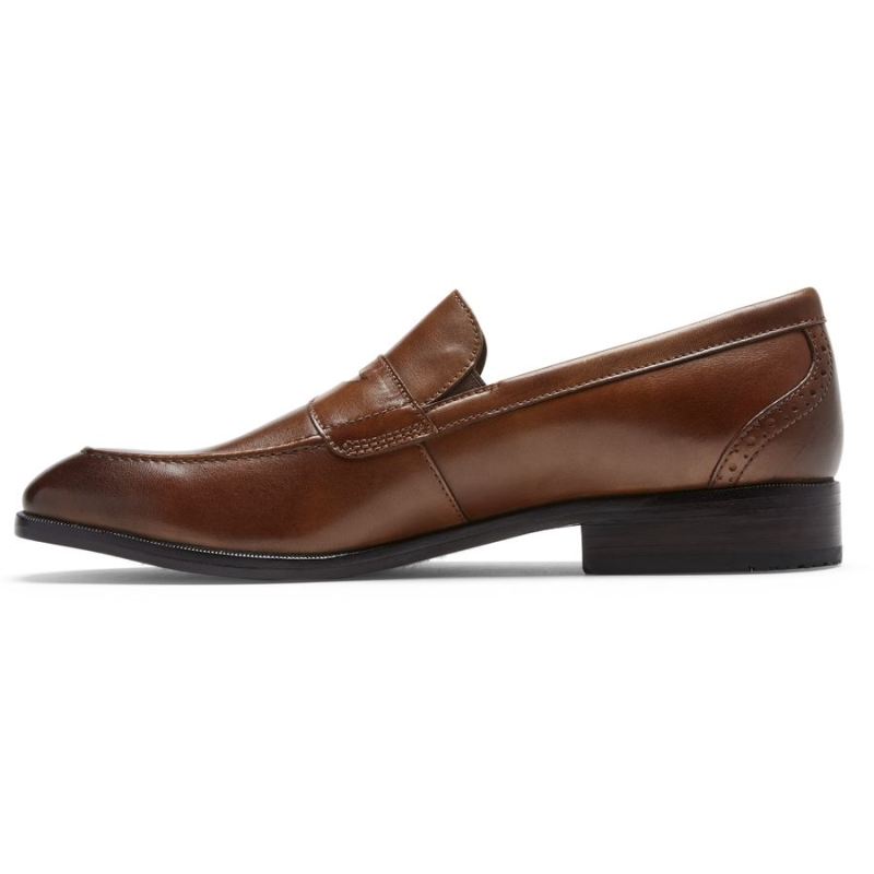 MOCASSINO MASCULINO ROCKPORT TOTAL MOTION OFFICE PENNY - BRITISH BEGE