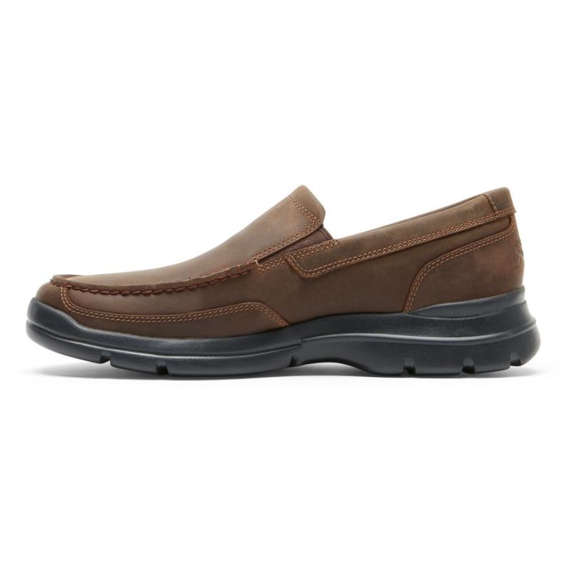ROCKPORT JUNCTION POINT SLIP-ON MASCULINO - CHOCOLATE