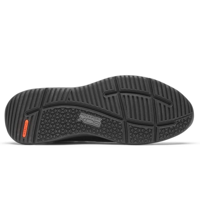 ROCKPORT TOTAL MOTION TRAIL MASCULINO SLIP-ON - À PROVA D'ÁGUA - Preto