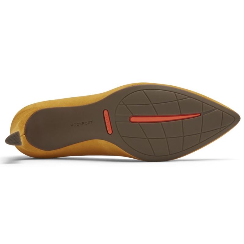 SALTO SHEEHAN TOTAL MOTION FEMININO ROCKPORT - CAMURÇA MARIGOLD KID