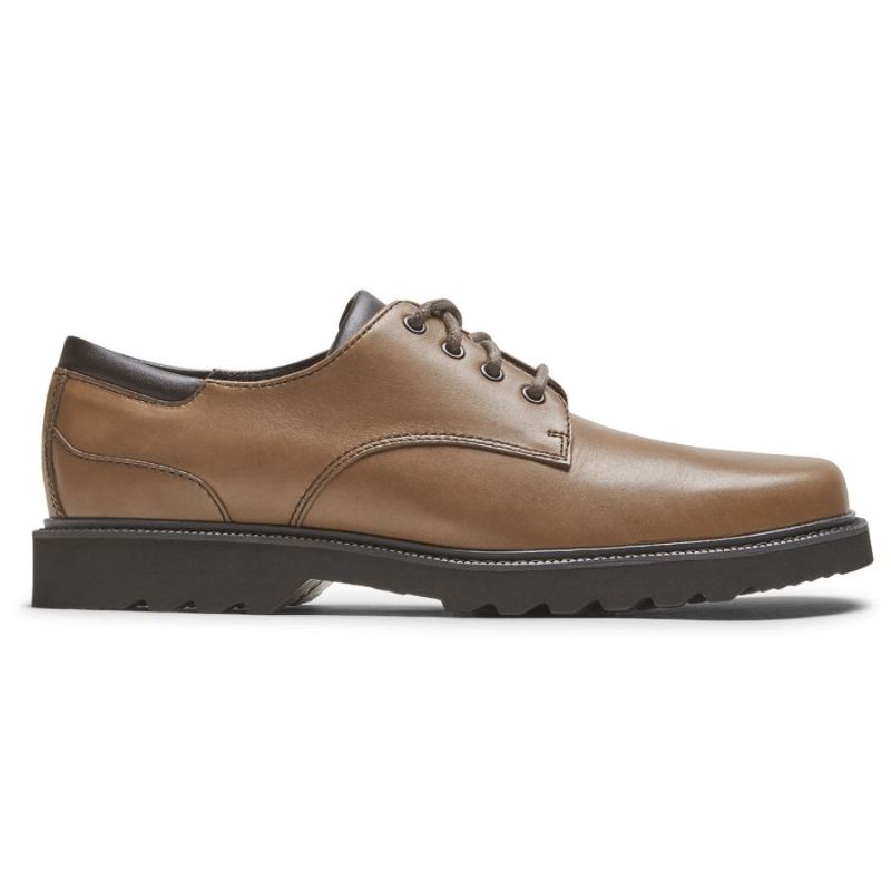 Northofield Masculina Rockport Impermeável Oxford - Marrom Escuro