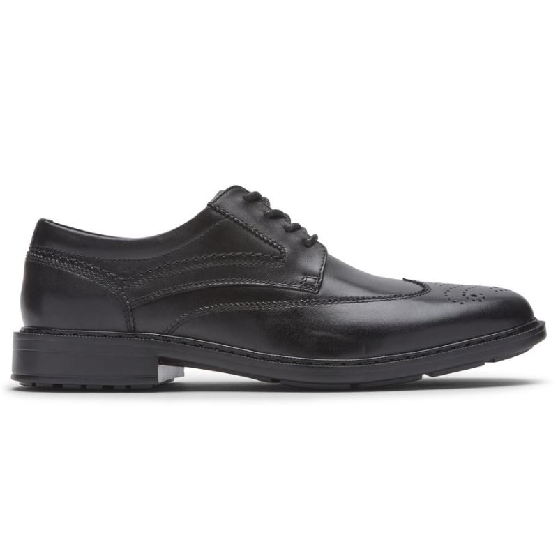 BOTA MASCULINA ROCKPORT TANNER WINGTIP - PRETA