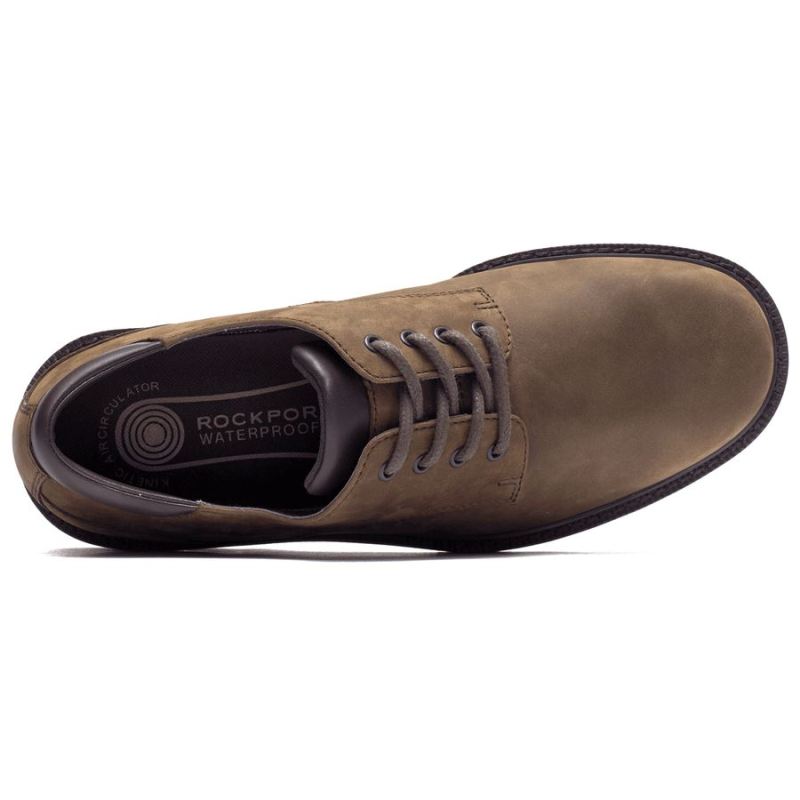 BOTA MASCULINA ROCKPORT NORTHFIELD IMPERMEÁVEL OXFORD - ESPRESSO