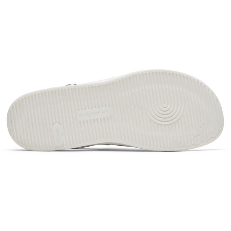 SANDÁLIA ROCKPORT KYRA SLINGBACK FEMININA - PLATINA