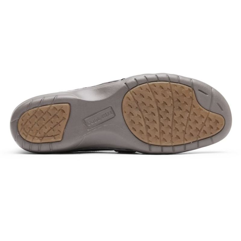 SLIP-ON ROCKPORT COBB HILL PENFIELD COM TIRAS FEMININO - AZUL