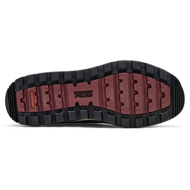 BOTA ROCKPORT XCS PATHWAY MASCULINA IMPERMEÁVEL UBAL TREKKER-BREEN NUBUCK
