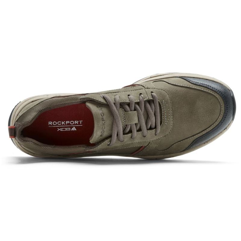BOTA ROCKPORT XCS PATHWAY MASCULINA IMPERMEÁVEL UBAL TREKKER-BREEN NUBUCK