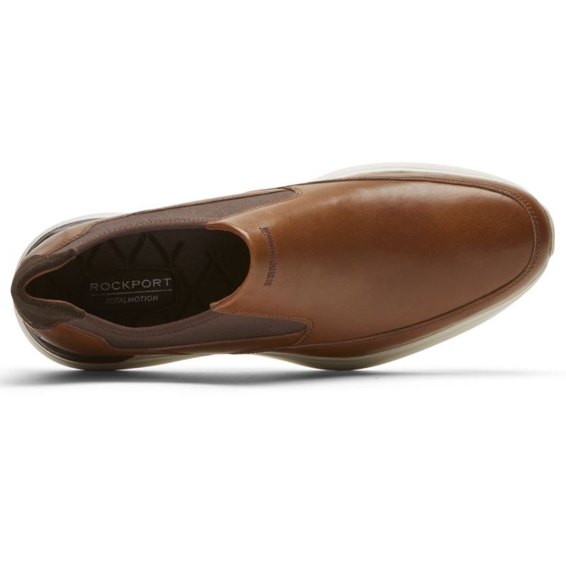 ROCKPORT TOTAL MOTION MASCULINOTÊNIS ACTIVE SLIP-ON - BEGE