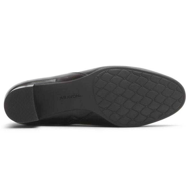 BOTA CHELSEA FEMININA ROCKPORT - PRETA